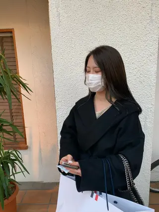 ロング カラー ヘアアレンジ 中津/柔らかカラー/ ナガオ イズミのヘアスタイル