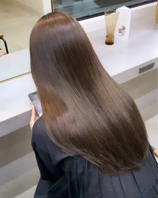 ロング カラー Lit by ways所属・縮毛矯正/カラー ayunaのヘアスタイル