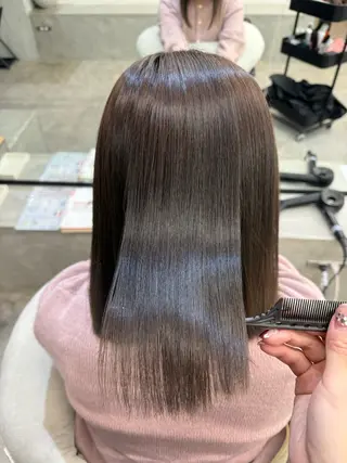 カラー 🎀うる艶モテ髪🎀 透明感/ユナのヘアスタイル