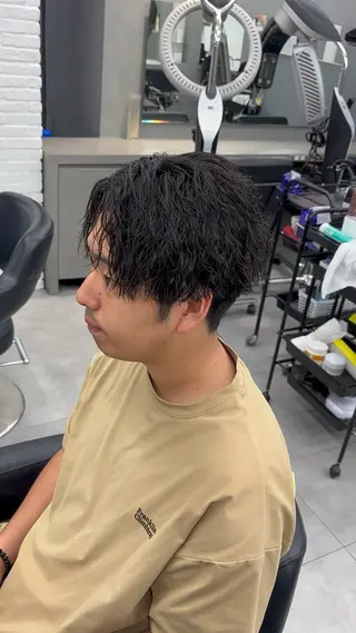 メンズ 【メンズパーマ】 吉原怜音のヘアスタイル