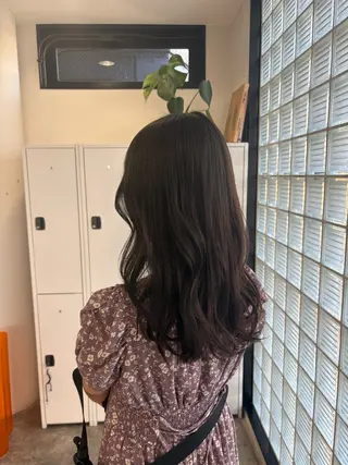 ロング カラー Jr.スタイリスト ヨシノヒメカのヘアスタイル
