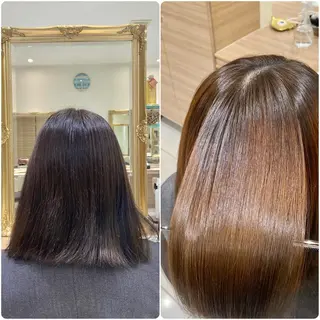 ミディアム ✨美髪/縮毛矯正 講師 /塚田健✨のヘアスタイル