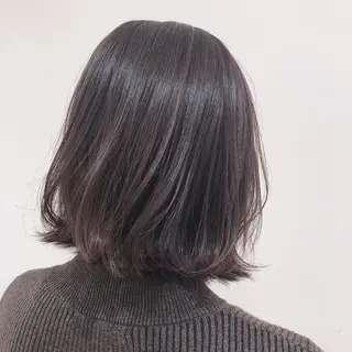 ショート カラー 野村 さなみ✨ぱっつんボブのヘアスタイル