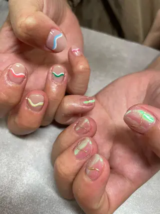 ショート ネイル Ｍ☆NAIL asamiのネイルデザイン