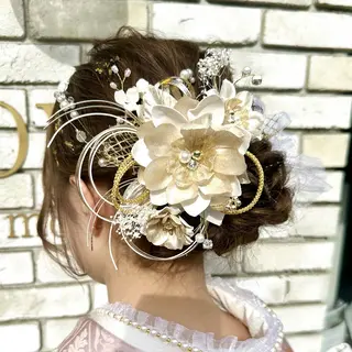 ヘアアレンジ Rio🎀 艶カラー/韓国のヘアスタイル