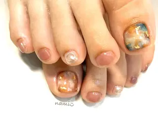 ネイル @.Freestyle 【フリースタイル】所属・根本 奈美のネイルデザイン