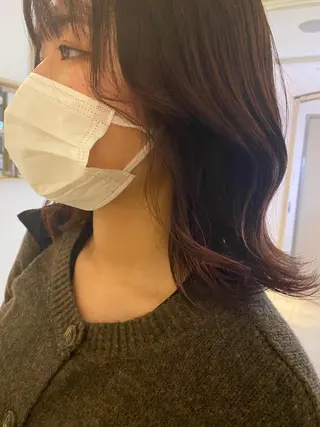 カラー 中川 諒祐のヘアスタイル