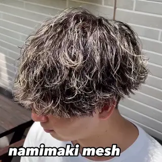 パーマ メンズ 片平 琳大郎のヘアスタイル