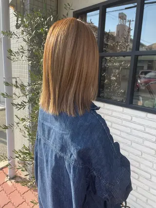 セミロング 小坂 真子のヘアスタイル