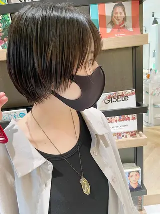 ショート 【ショート、艶髪】 新海龍哉のヘアスタイル