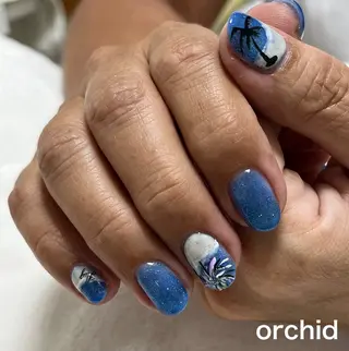 ネイル orchid ♡オーキッドのネイルデザイン