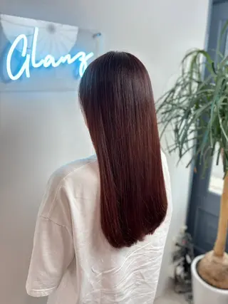 ロング GLANZ 帆乃香のヘアスタイル