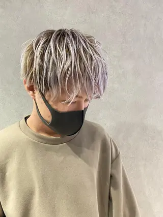 メンズ センターパート /植田のヘアスタイル