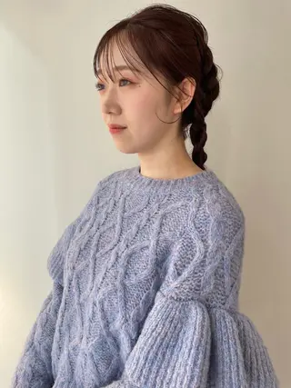 ロング ヘアアレンジ behive  駅前店所属・菊地 桃花のヘアスタイル