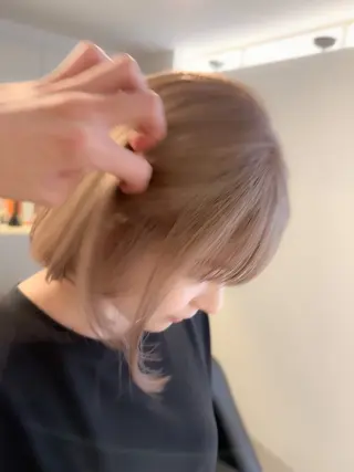 ショート カラー 大宮 / ボブ特化 永井竜也のヘアスタイル