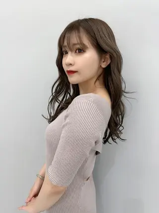 ロング カラー 最高級髪質改善 🦄ブリーチYUGOのヘアスタイル