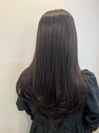 ロング 現地韓国ヘア🇰🇷 Chisaki치사키のヘアスタイル