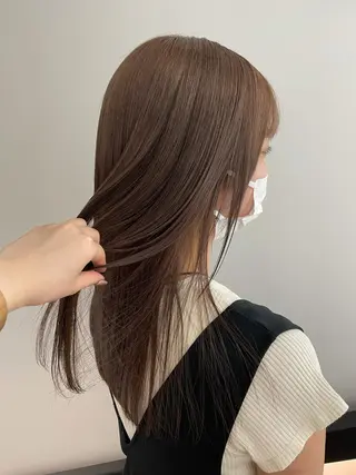 ロング カラー 【淡色color/ nail】maikoのネイルデザイン