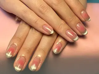 ネイル なな【パラジェル】 【マグネット】のネイルデザイン