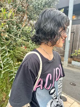 ショート パーマ sakoda shunkiのヘアスタイル