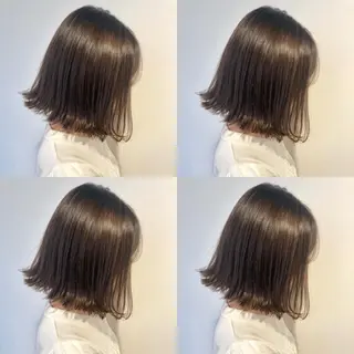 ミディアム カラー ヘアアレンジ ♡美髪•艶髪♡砂川 なつきのヘアスタイル