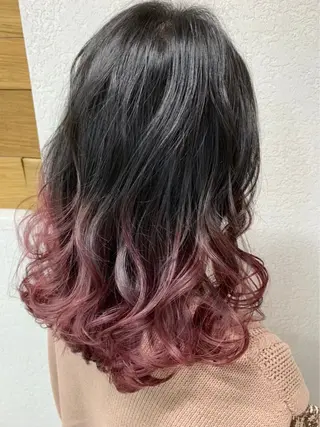 カラー 🐱加賀 瑛里奈🦊のヘアスタイル