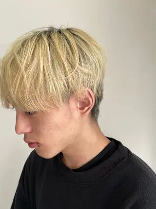 メンズ 【ボブモデル募集】 青木亮太郎のヘアスタイル