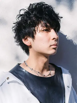 パーマ メンズ メンズパーマ/新宿/ サイカショウイチのヘアスタイル