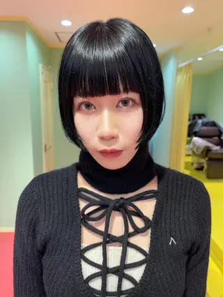 ショート カラー 山本 真之介のヘアスタイル