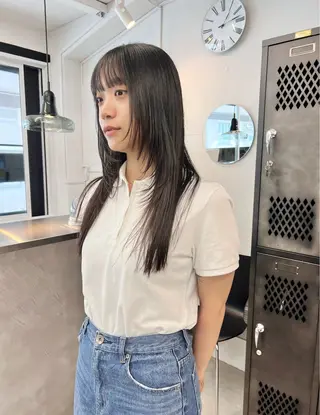 ロング カラー 樫原裕二 /柔らかいカラーのヘアスタイル