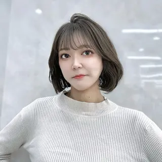 ショート 韓国顔まわり/前髪 /レイヤー/いつきのヘアスタイル