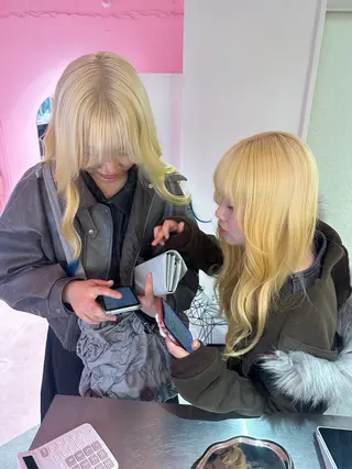 ロング ブリーチカラー 特化/MAHIROのヘアスタイル