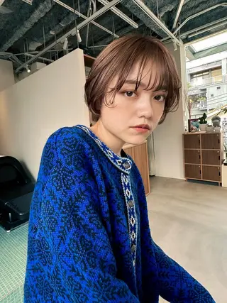 ミディアム yelm (official)のヘアスタイル