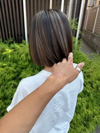 ミディアム 伊藤 一樹のヘアスタイル