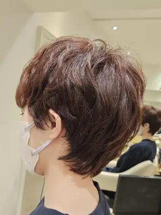 ショート 社内カット講師・店長 菅原賢一のヘアスタイル