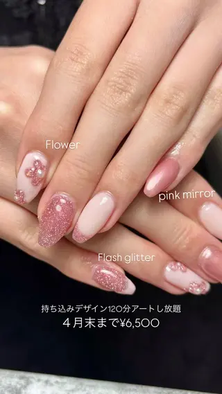 ネイル Qmu nail所属・Qmu nail まりなのネイルデザイン