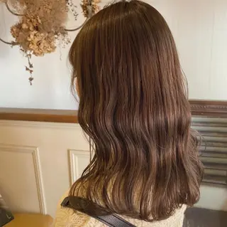 ミディアム カラー FERIA fam 小林勇太のヘアスタイル