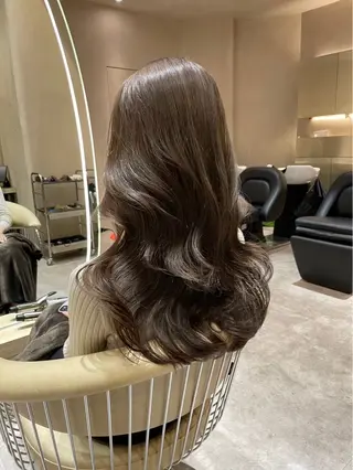 ロング カラー 天神/韓国レイヤー /髪質改善/ココロのヘアスタイル