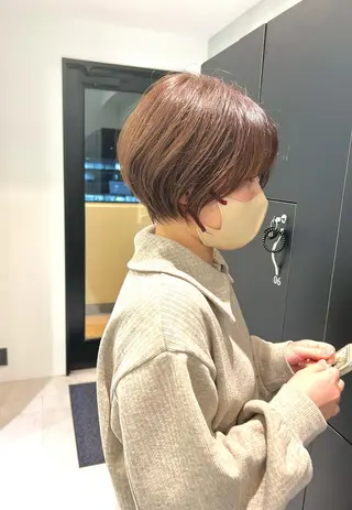 ショート ショートボブ／川崎 子安健太のヘアスタイル