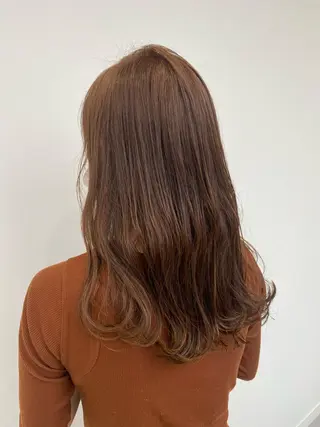 ロング 丸山 純奈のヘアスタイル