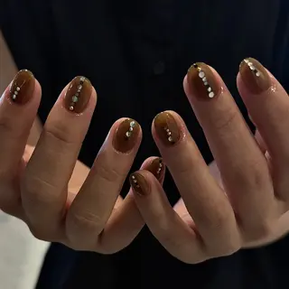 ネイル 個性派ニュアンス ネイル Nao.のネイルデザイン