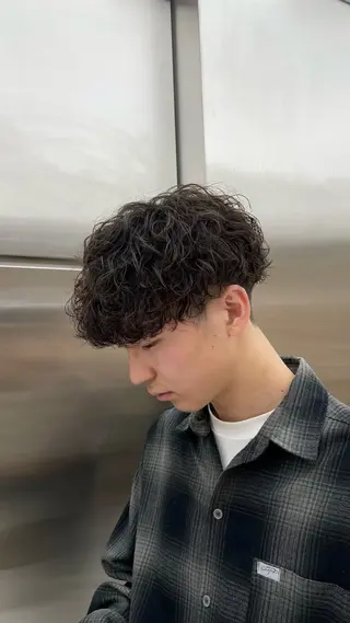 パーマ メンズ fifth 阿部楓のヘアスタイル