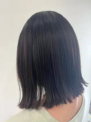 ミディアム 【北千住】🌈韓国風 レイヤー✨小顔カットのヘアスタイル