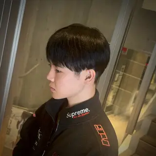 メンズ メンズカット/艶髪 ブリーチ/リョウタのヘアスタイル