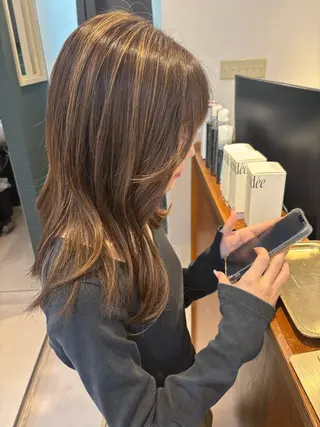 ロング カラー Aujua認定サロン /Rena/CIELのヘアスタイル