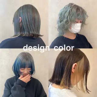カラー niil所属・REINA /niil/女性限定のヘアスタイル