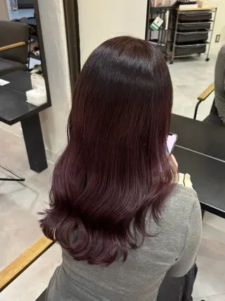 カラー 南田 晴香のヘアスタイル