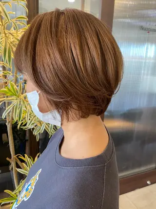 ショート 鈴木 千恵子のヘアスタイル