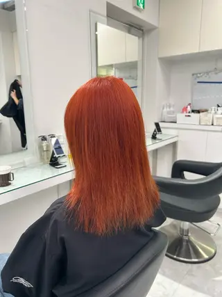 ミディアム カラー ブリーチ無し透明感 🕊AZUSAのヘアスタイル