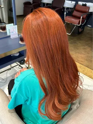 ロング カラー 志田 ほんのヘアスタイル